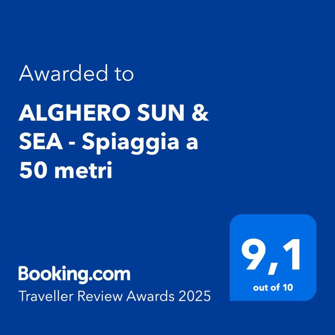 Alghero Sun & Sea - Spiaggia A 50 Metri Exteriör bild